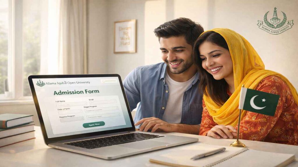 AIOU Online Admission Form