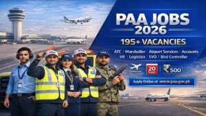 Pakistan Airports Authority (PAA) Jobs March 2026